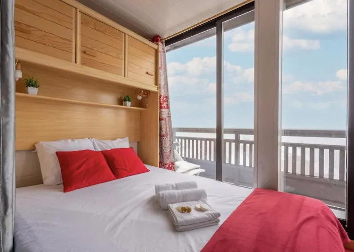 Daire Apt, In-out - Heart Of Superb View, Wifi, Tv - Cimes De Caron Val Thorens